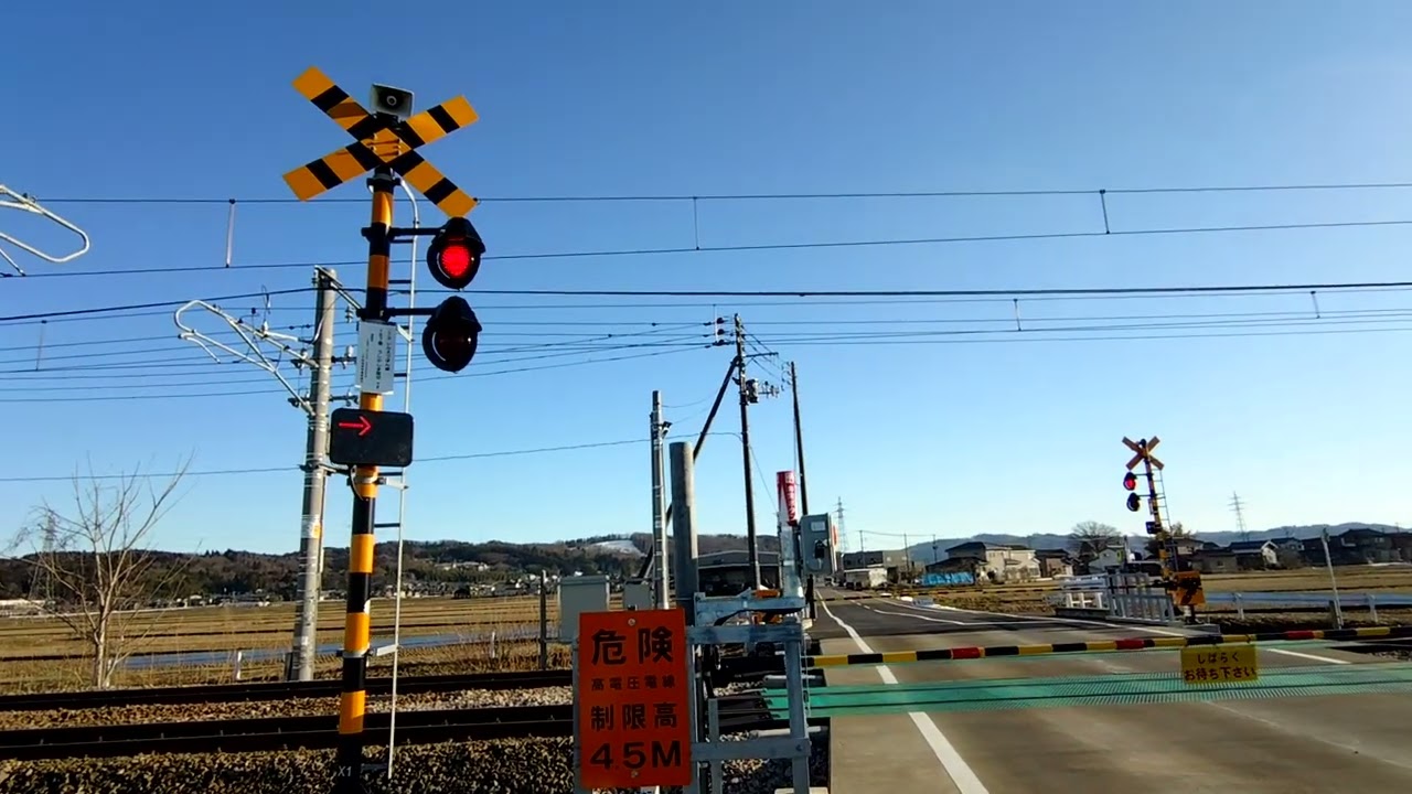 JR信越本線　牛ケ島踏切