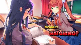 Yuri and I Were Finally Reading TOGETHER... Then Monika RUINED IT!! | DDLC Ep.3