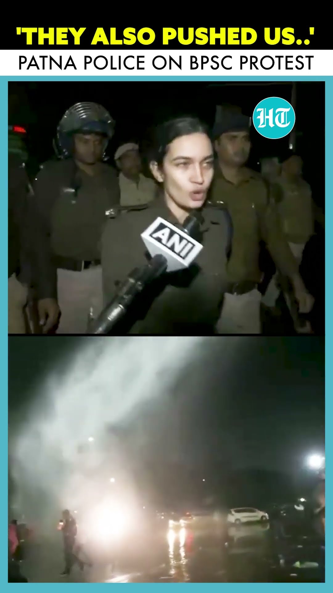 Patna Police Justifies Use Of Water Cannon After BPSC Aspirants Push Authorities