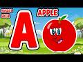 ABC Phonics Song for kids | Learn the A to Z with Fun Songs &amp; A for Apple🍎| Smart skill