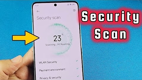How to Run Security Scan on Redmi Note 13 Pro