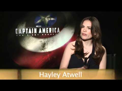 Captain America Interview - Hayley Atwell Loves Ch...