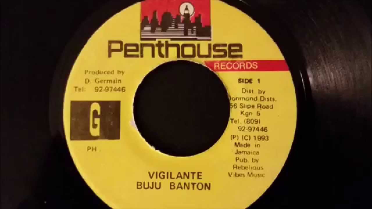 Buju Banton - Vigilante - Penthouse 7" 1993