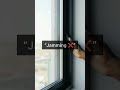 Window smooth nahi chal rahi? 😳 | Sliding Test#aluminiumwindows #aluminiumfabrication #home #shorts