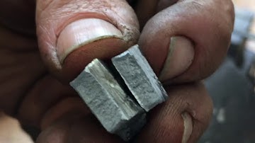 Identifying blacksmith leg vise material, wrought iron, steel, etc