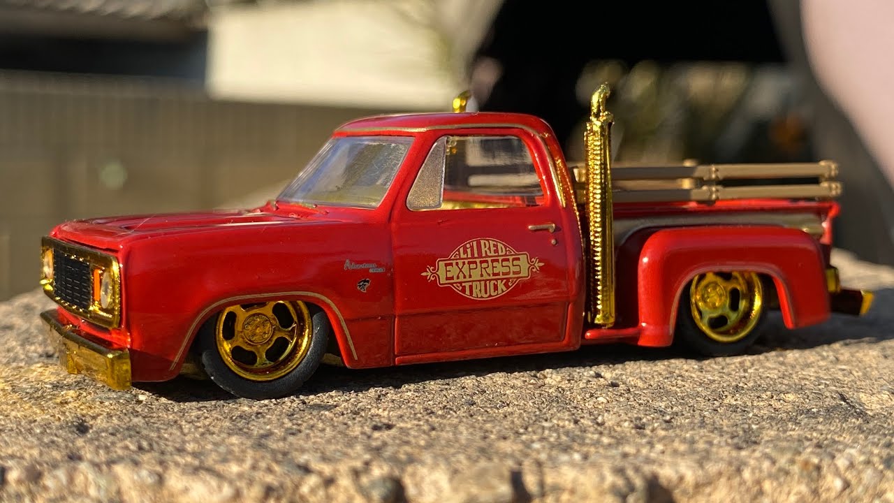【★希少★ ラジコンカー】 Trucks M-2 M2 Machines Dodge Lil' Red Express Unboxing/Review (Worth $40