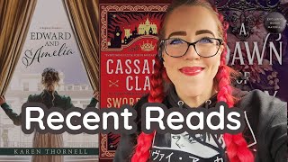 Recent Reads: historical romance, adult fantasy, and rom coms