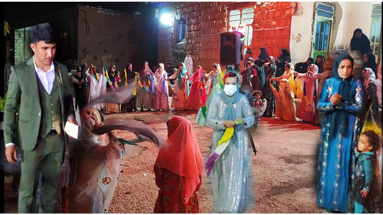 The joy of a nomadic wedding celebration with the presence of Rasool and Nargis