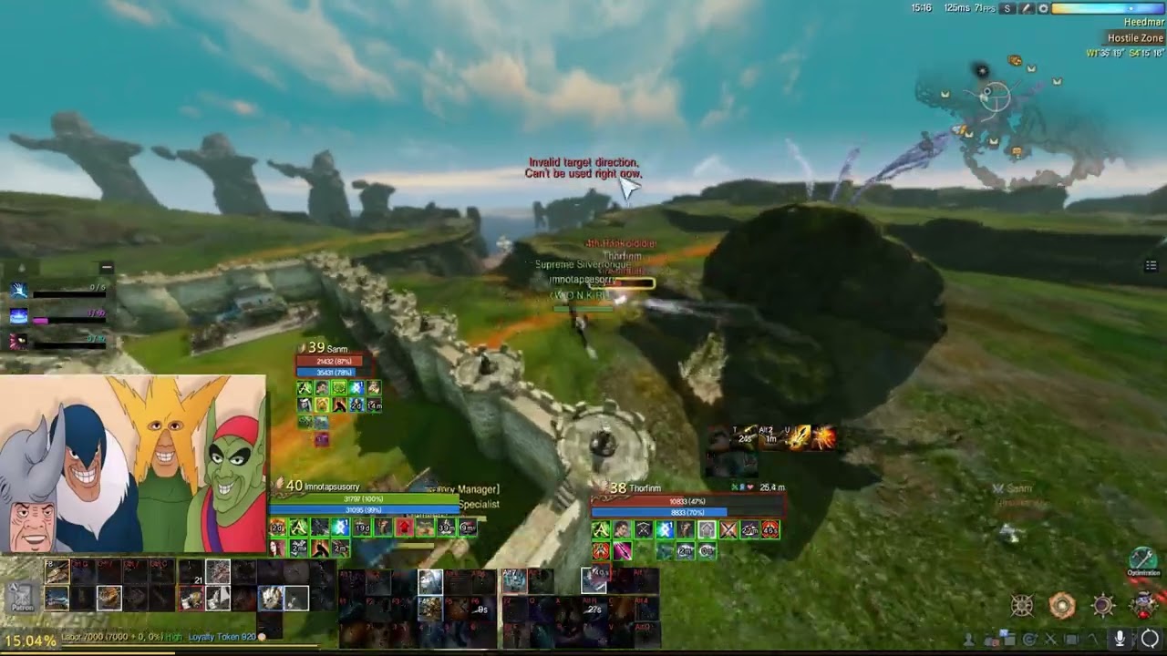 Archerage PVP  | if i'm arcbot, ur auramancy abuser | 14k GS