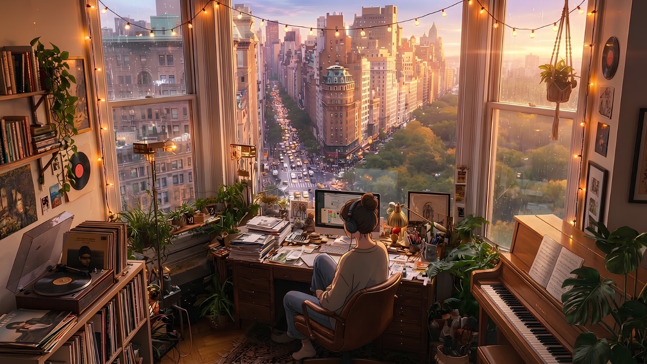 도입부부터 미친 감성 피아노 🎧 나만의 세계 | 힐링, 카페, 독서, 공부, 휴식, 수면음악