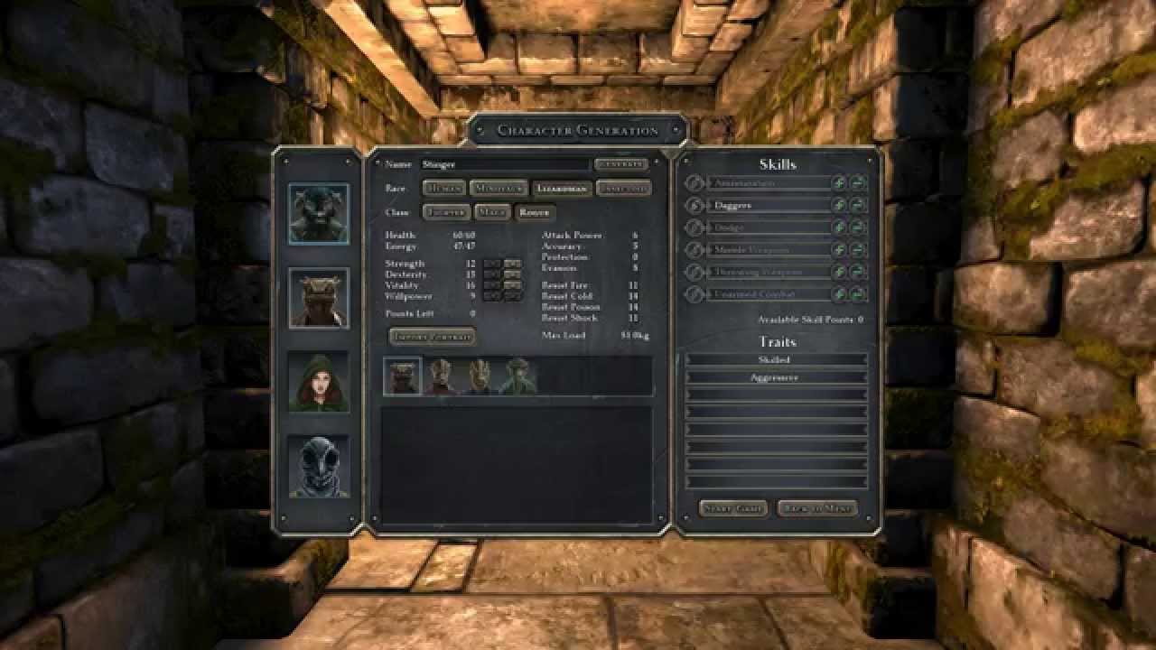 Let's Play Legend of Grimrock [INTRO] [Part 1 - Fighter/Rogue/2 Mages: Harv-5,Stinger,Windleaf,Xero]