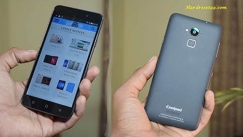 Coolpad Note 3 Plus Hard reset, Factory Reset & Password Recovery