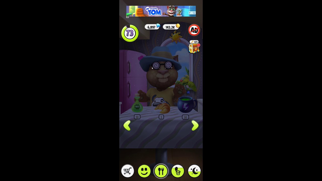 My Talking Tom #shorts Game Live Gameplay 🔴♥️#stream