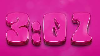 5-Minute Countdown Pink Candy Party Timer