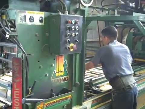 viking champion 306 2000 automatic pallet nailing machine daily sale report