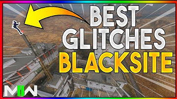 BEST GLITCHES BLACKSITE | MW2 ! (On top of map,High ledges,Glitch spots)