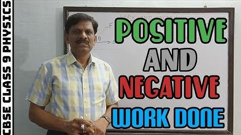 Positive , negative and zero work done | Class 9 Physics | #PHYSICS IS EVERYWHERE | CBSE Physics