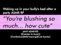 Waking up in your bully's bed after a party (M4F ASMR RP)(Enemies to lovers)(Confession)