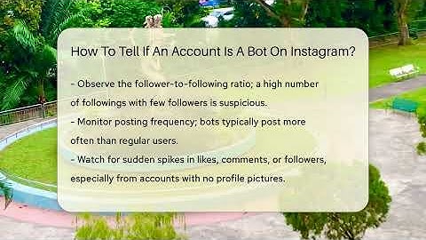 How To Tell If An Account Is A Bot On Instagram? - Everyday-Networking