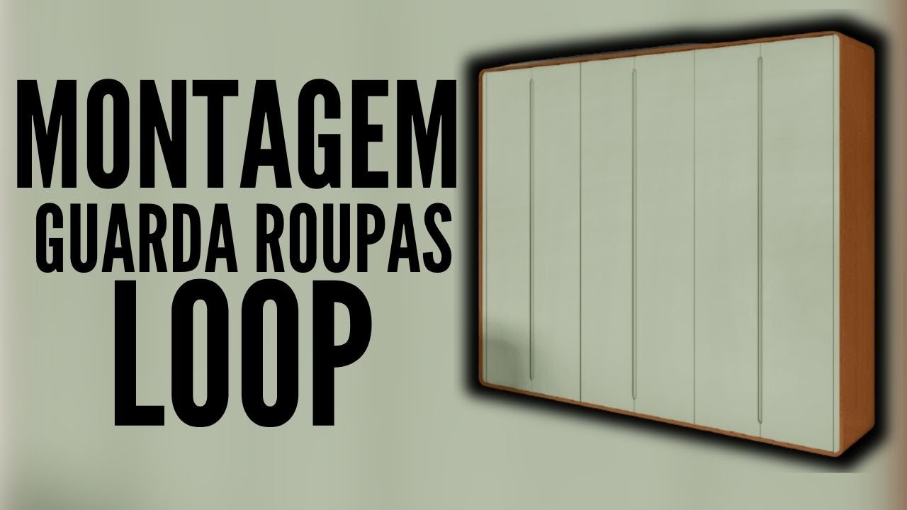 Guarda roupas 6 Portas Loop , Lopas Móveis