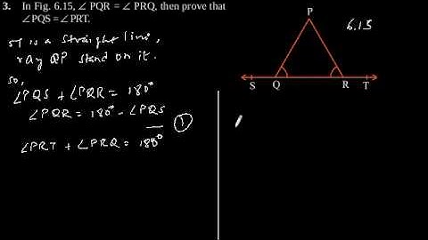 CBSE Class-9 Maths NCERT solution - Lines and Angles - Exercise 6.1 - Problem 3