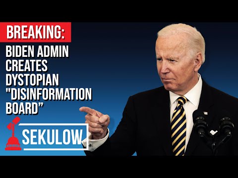 BREAKING: Biden Admin Creates Dystopian "Disinformation Board”