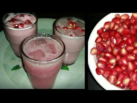 two-types-pomogranate-juice-recipe/-how-to-make-pomogranate-milk-shake-recipe-in-kannada