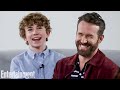 Percy Jackson's Walker Scobell Recites Ryan Reynolds' R-Rated 'Deadpool' Speech From Memory