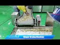 High Capacity Continuous Mesh Belt Ginger Drying Machine Line Ginger Dehydrator