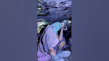 2Feet Tunnel underground 2000meter blackdiamond mining #mining #treasuresearch #minecraft