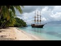 Relaxing melodies with tropical beach sounds – perfect for stress relief