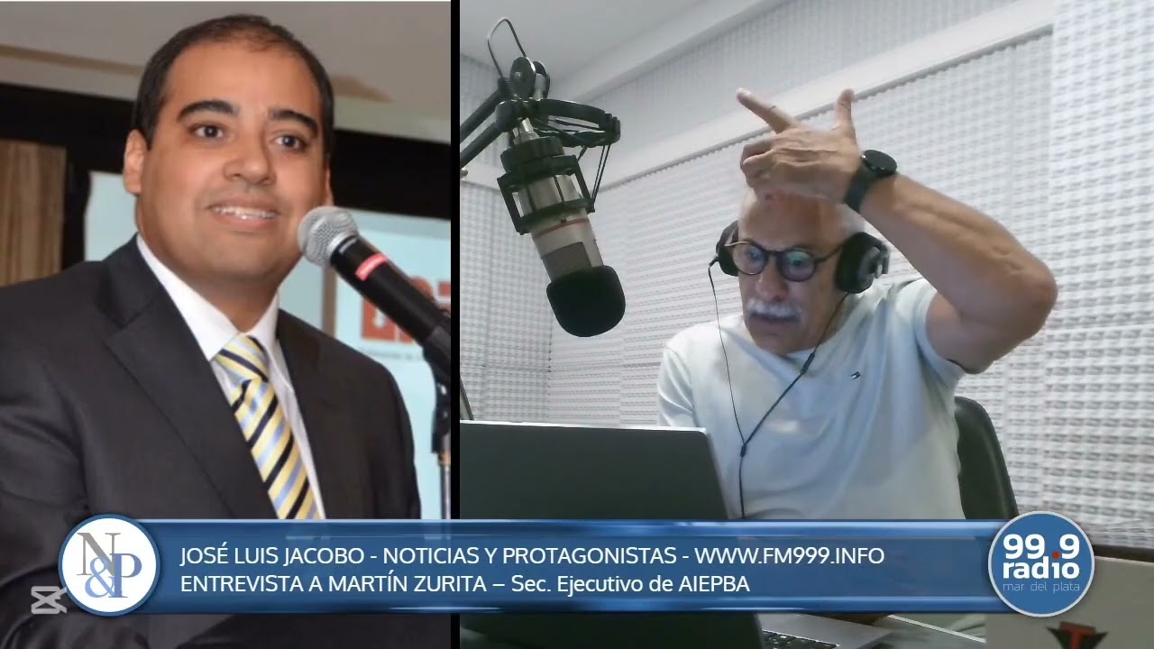 Entrevista a AIEPA en Noticias y Protagonistas de Radio 99.9 de Mar del Plata