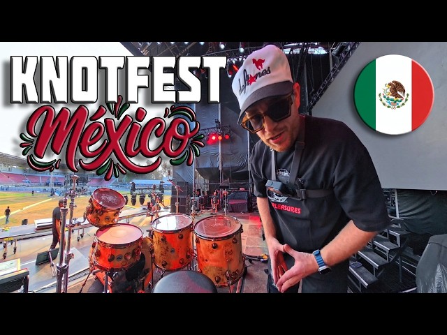 KNOTFEST MEXICO CITY 2025 | Drum Tech Day in the Life