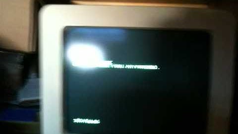 Raspberry PI running Apple II emulator on Apple //c Monitor