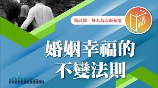 婚姻是愛情的墳墓嗎？【#心靈蜜豆奶】婚姻幸福的不變法則/劉群茂_20241129