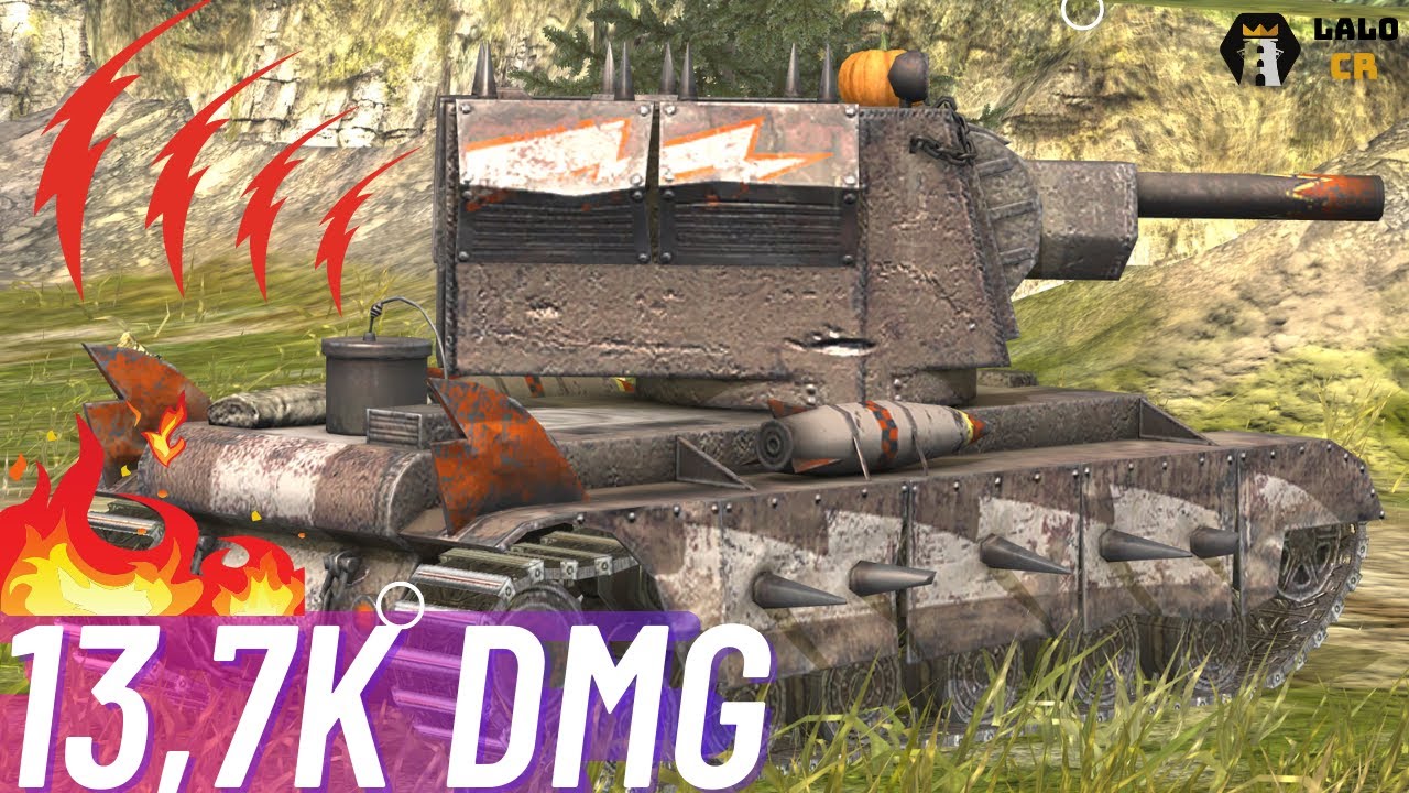 Smasher wot blitz • 13.3K DMG • Uprising mode