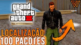 Mapa dos pacotes escondidos em GTA 5