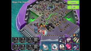 Boom beach vampire mega crab stage 70 plus base attack hard grapplers free rewards on play