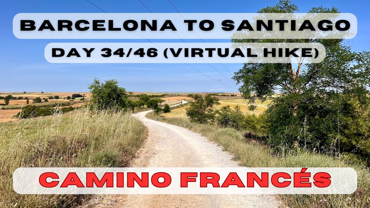 Day 35: Barcelona to Santiago - Sahagún to Reliegos (Camino Catalan, Aragones, Frances)