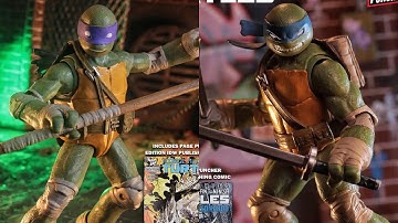 New McFarlane Toys TMNT Donatello & Leonardo action figures revealed preorder info