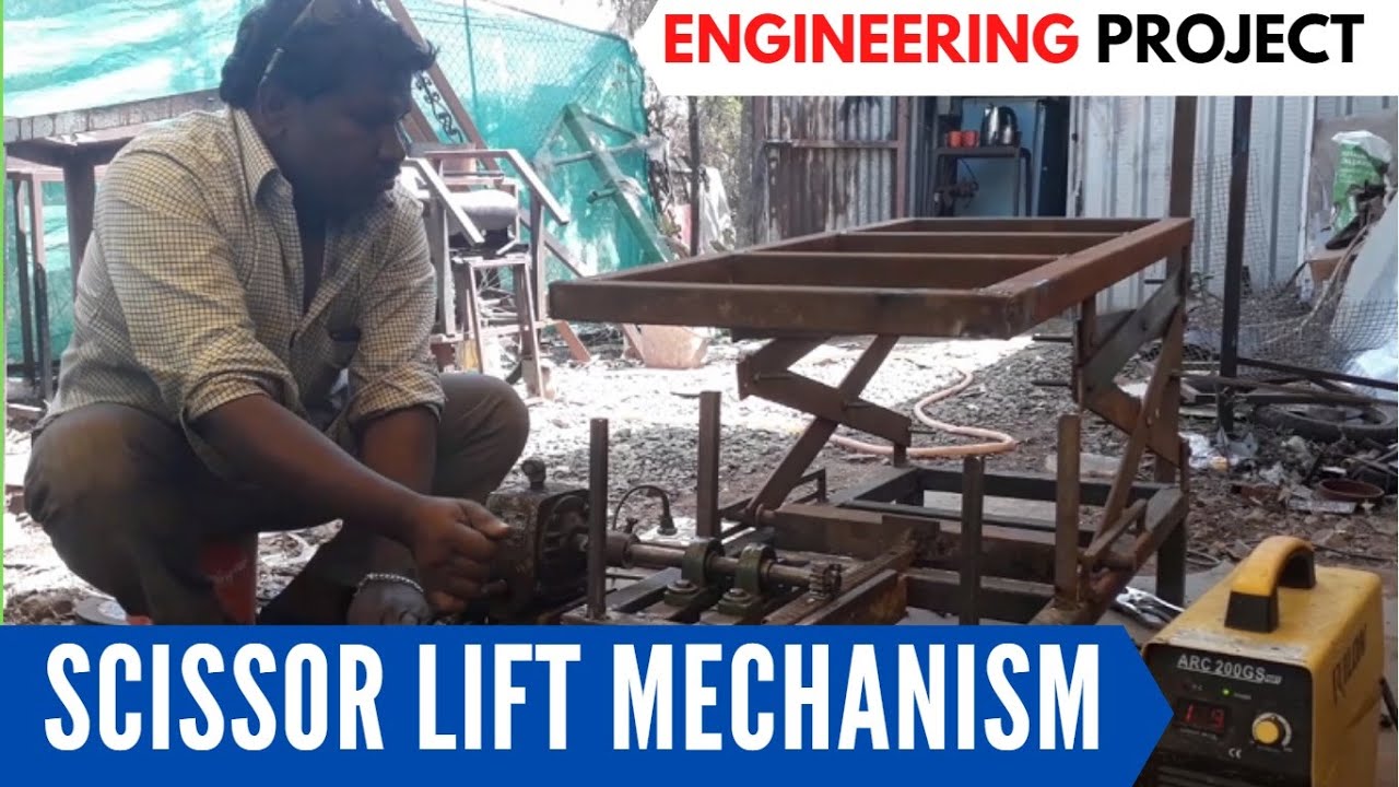 SCISSOR LIFTING MECHANISM MANUAL SCISSOR LIFT MECHANISM SCISSOR