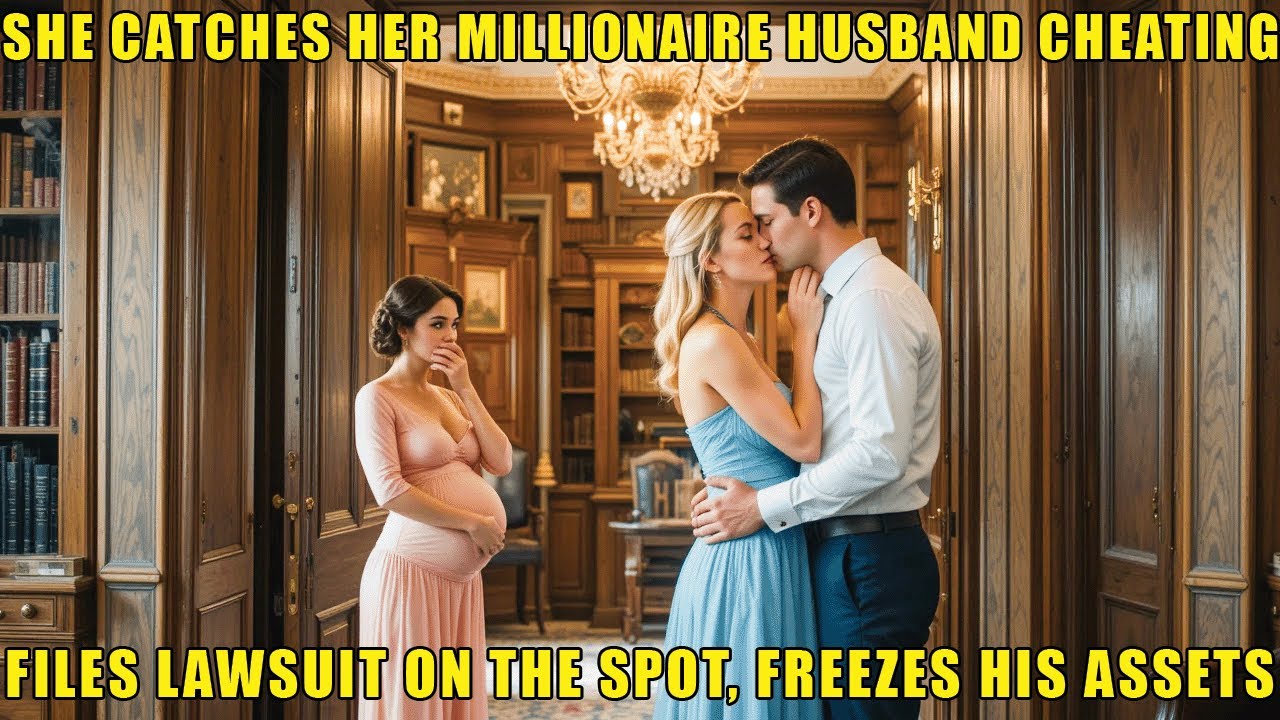 She Catches Her Millionaire Husband Cheating — Files Lawsuit on the Spot, Freezes His Assets!...