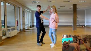 Discofox - Brezel, Herrensolo, Bauchkrauler | Reaktion von 2 ADTV Tanzlehrer