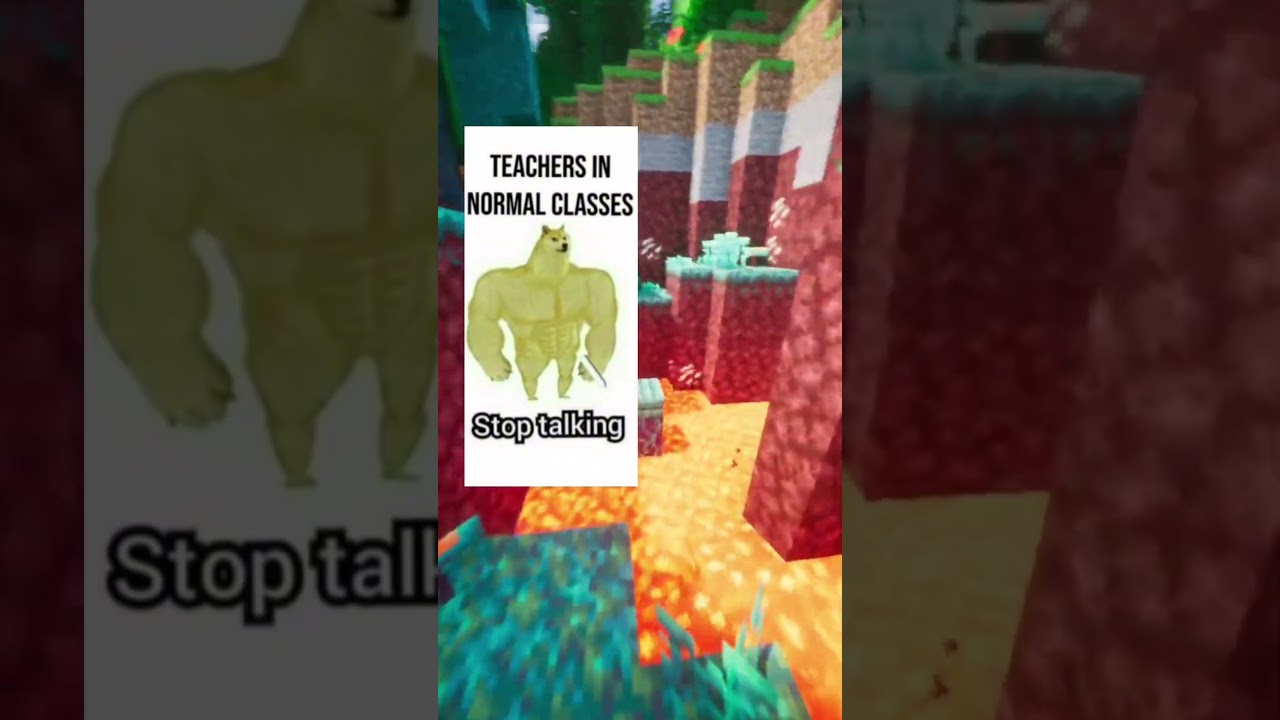 #schoolmemes #minecraftshorts