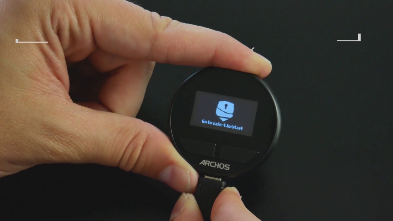 Secure your Bitcoins with the new ARCHOS Safe-T mini
