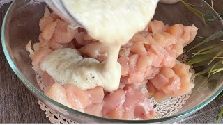 Я никогда не ела такого вкусного куриного филе! Я узнал об этом в ресторане!