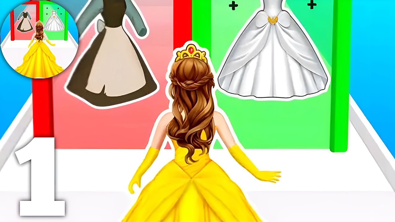 Princess Race: Wedding Games - PART 1 Level 1-13 Gameplay Walkthrough (Android,IOS)