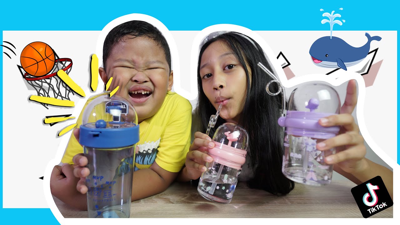 Review botol minum lucu viral di tik tok - YouTube