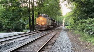2 CSX at once. (SD70MAC leading!)