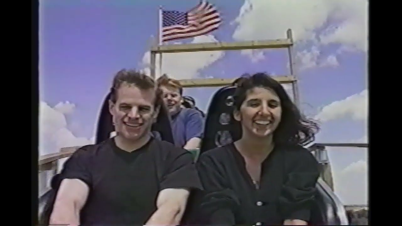 Six Flags Great America General Park Footage 1998